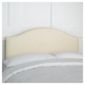 Laredo Double Faux Leather Headboard, Cream