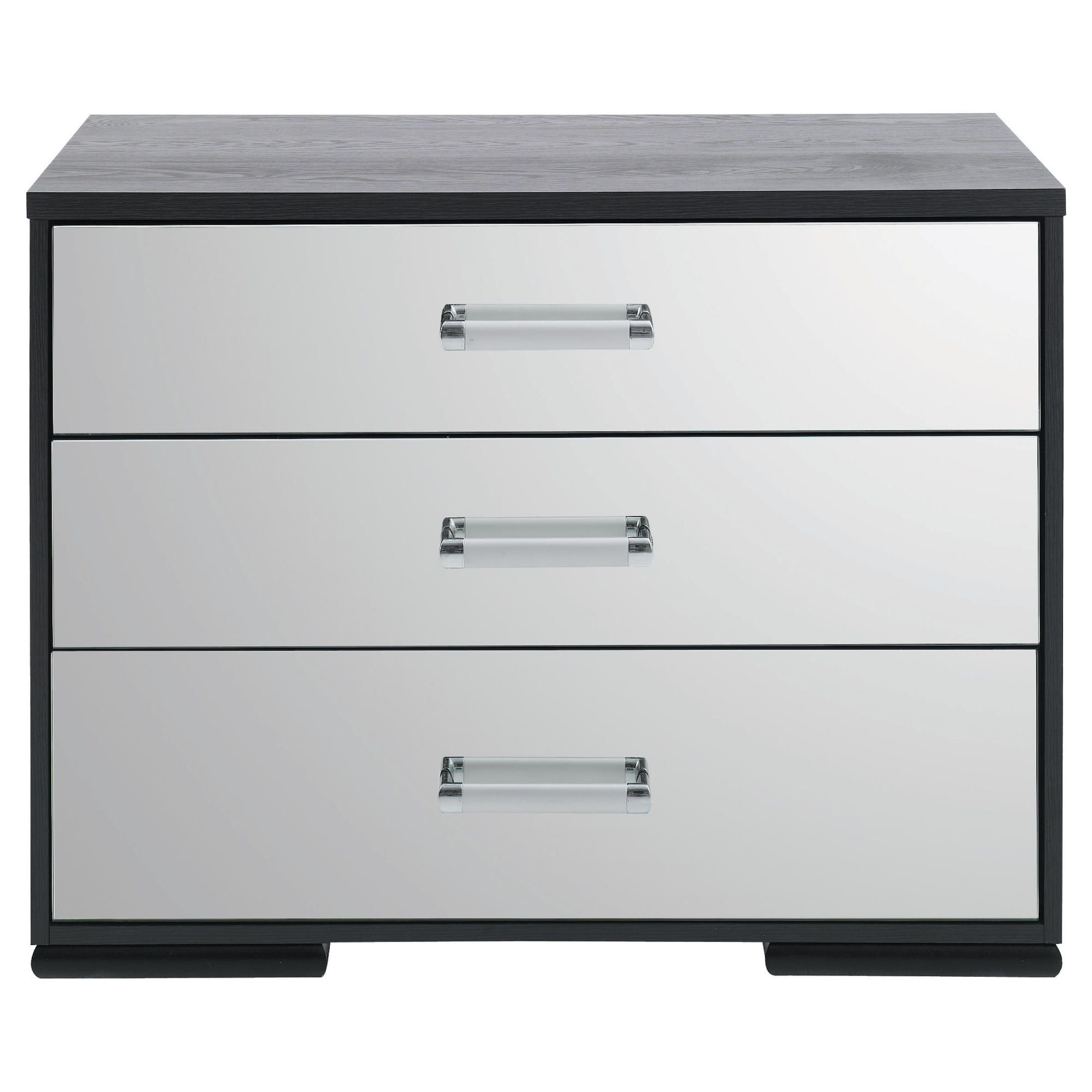 Sophia 3 Drawer Chest Mirrored at Tesco Direct