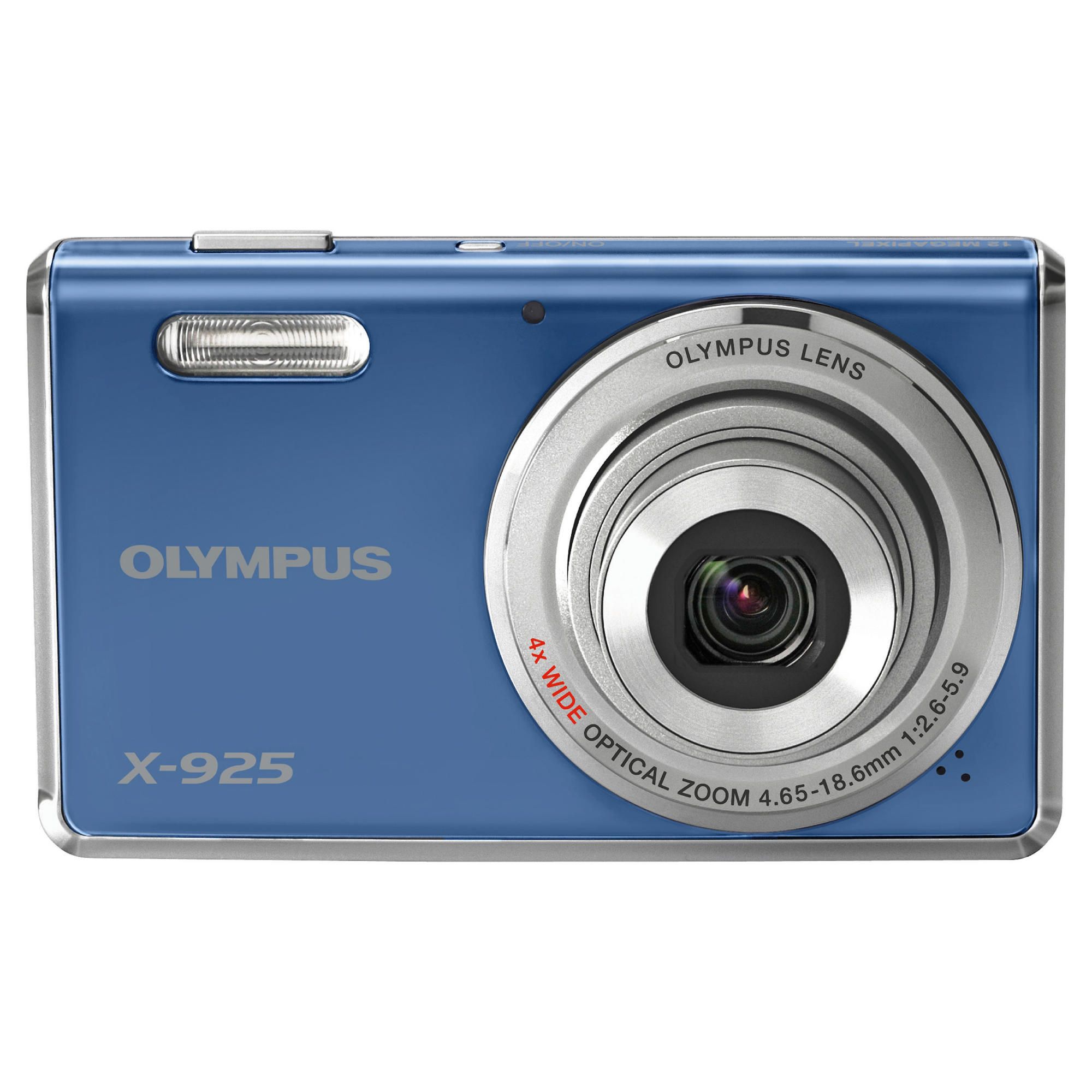 Olympus X925 12MP Blue Digital Camera