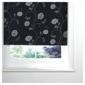 Designed Roller Blind, Cornelia Black 180Cm