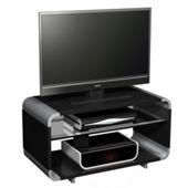 Alphason Aura AUR800-B Black TV Stand for Screens up to 37 inch