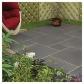 Oxford Cornish Slate 450x450x38mm Paving Slabs 50pc