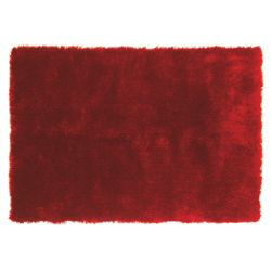 Tesco Rugs Luxurious Shaggy Rug, Red 150x240cm