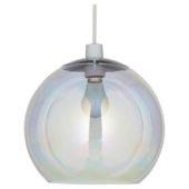 Tesco Coloured Glass Pendant, Iridescent