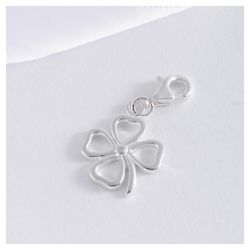Sterling Silver Four Leaf Clover Charm