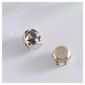 Sterling Silver Set Of 2 Gold And Blue Beads Charms