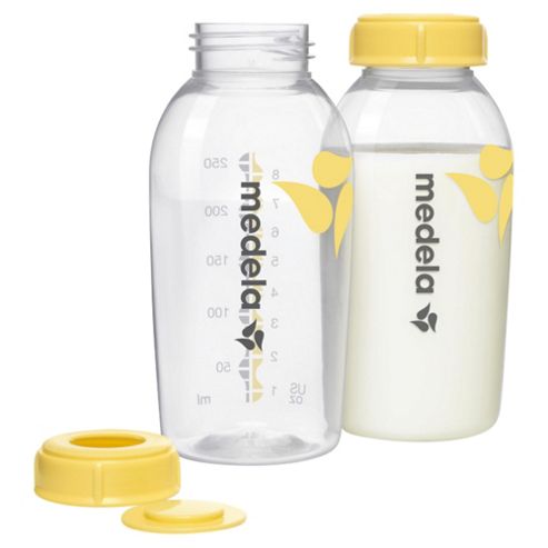 Image of Medela Breast Milk Storage Bottles 250ml - 2 Pack