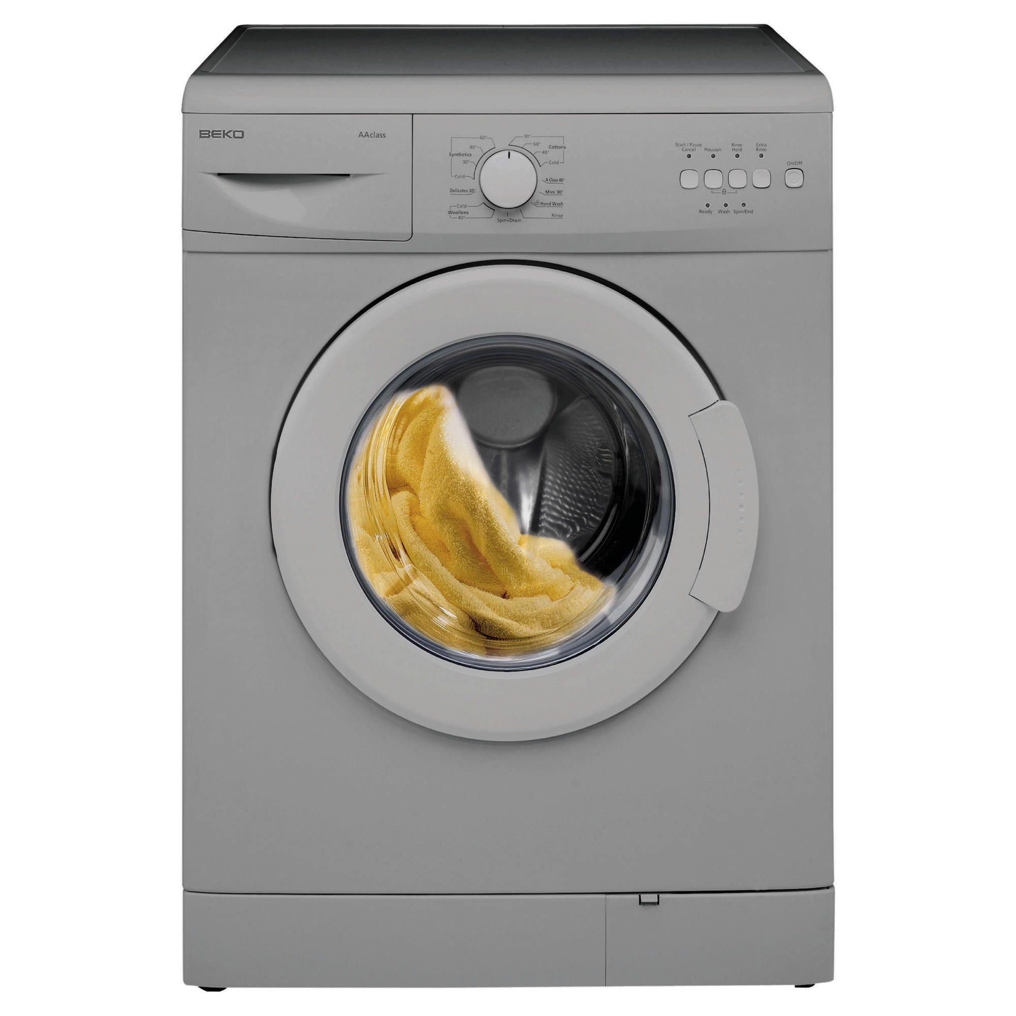 Beko WM6123S silver washing machine