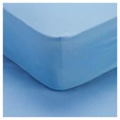 Tesco Kids Single Fitted Sheet - Blue