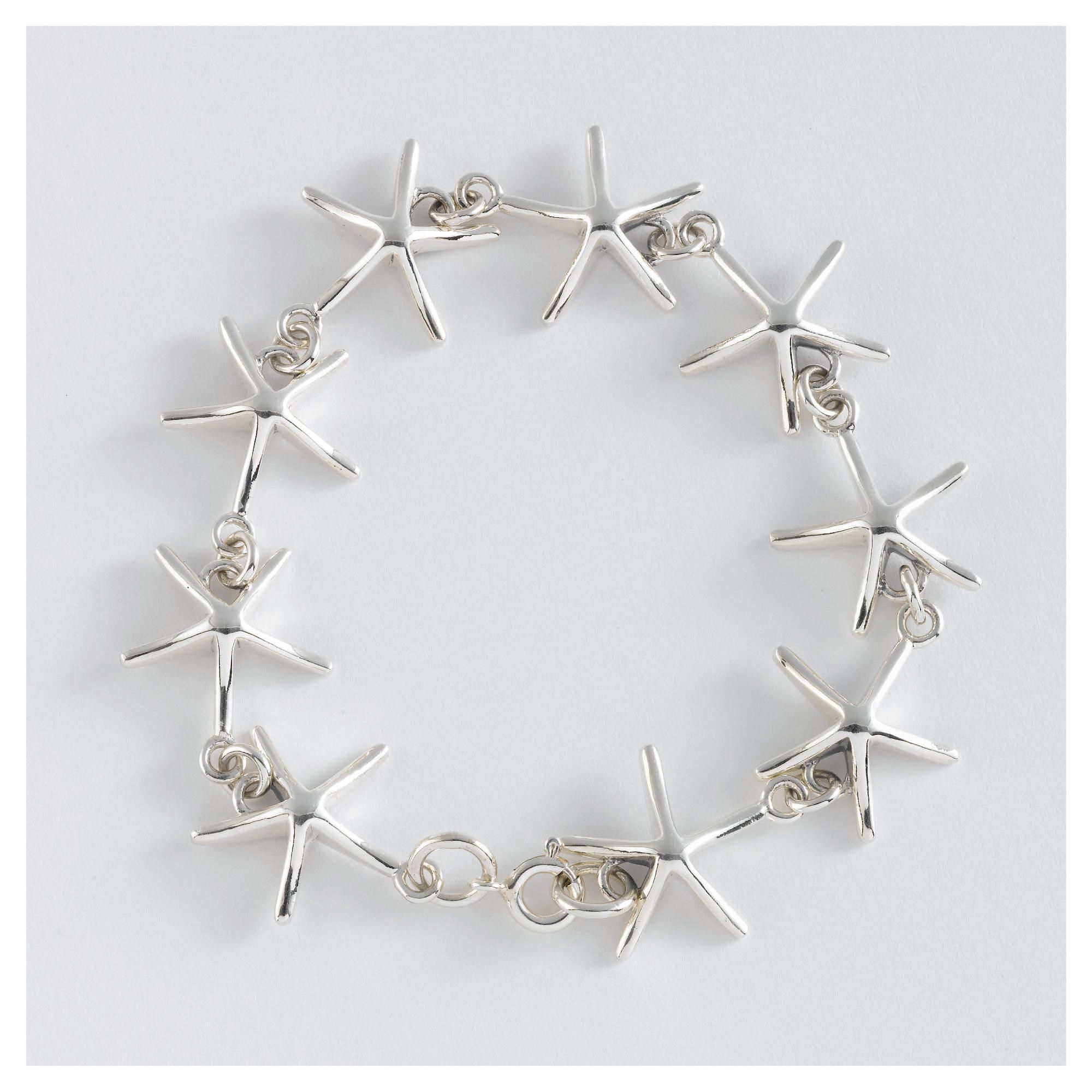 Sterling silver Starfish Bracelet Sterling silver Starfish Bracelet