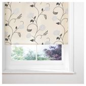 Designed Roller Blind, Cornelia Cream 120cm