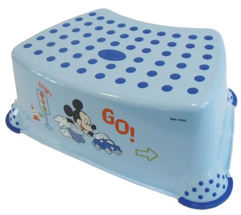 Image of Disney Mickey Mouse Toddler Toilet Training Step Stool - Blue