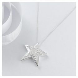Sterling Silver Cubic Zirconia Pendant