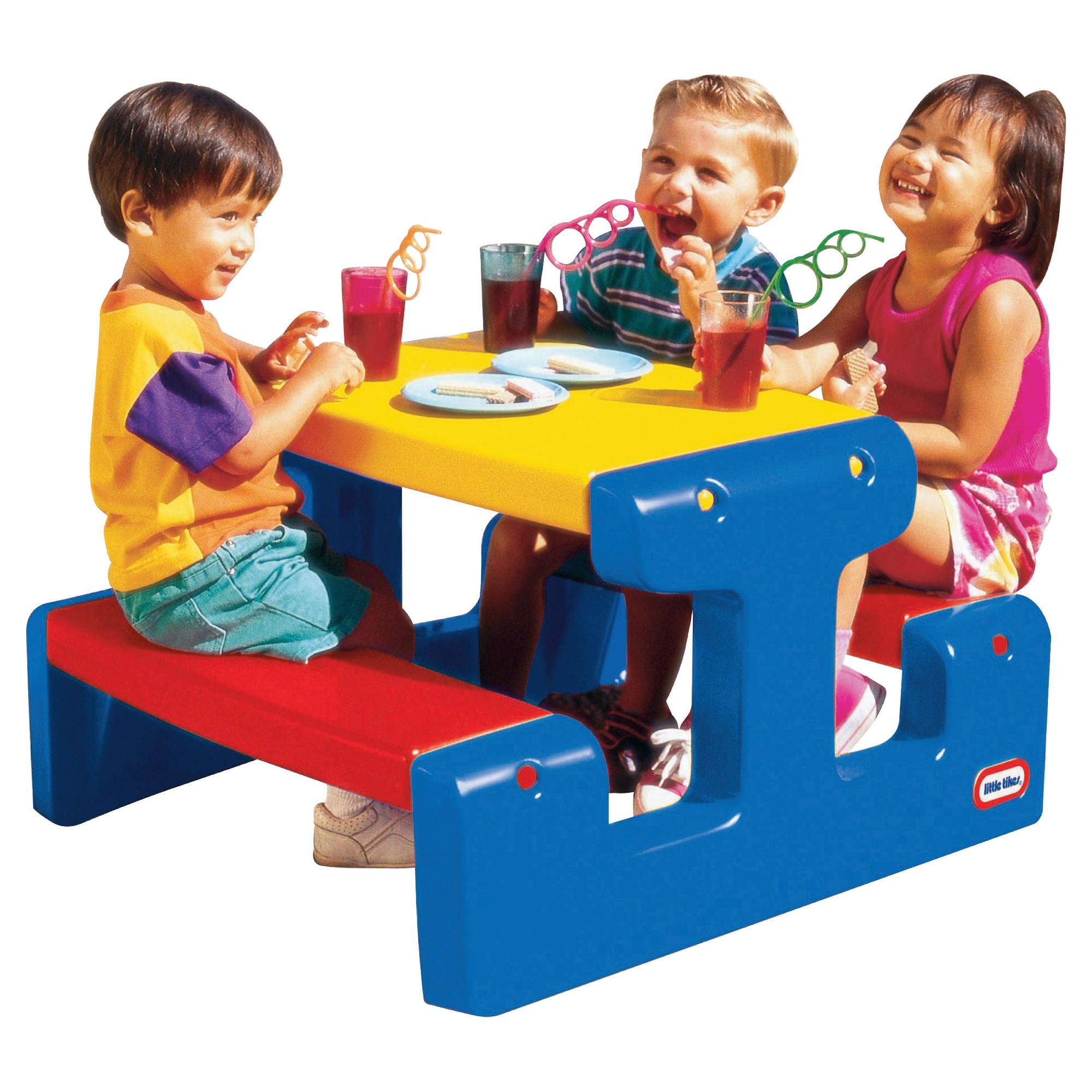 Little Tikes Junior Primary Picnic Table 