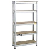 Clarke CSR5150RP Boltless Shelving Unit 150Kg, Silver