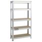 Clarke CSR5150RP Boltless Shelving Unit 150Kg, Silver