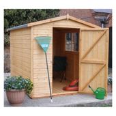8x6 Finewood Classic Apex Shed With Topcoat