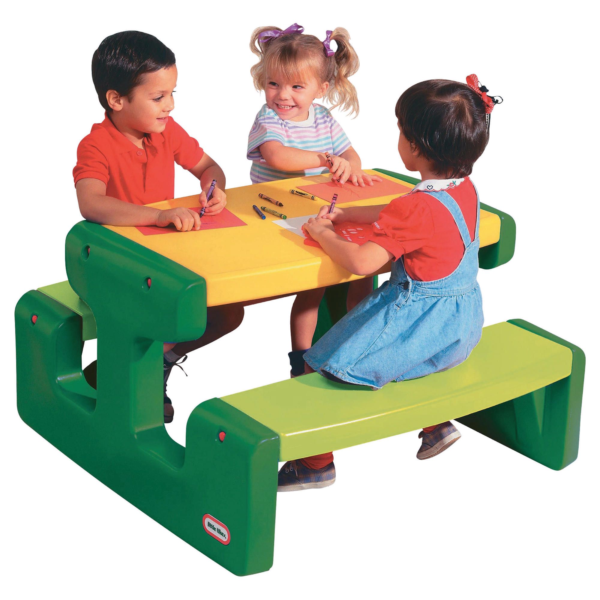 Little Tikes Large Evergreen Picnic Table 