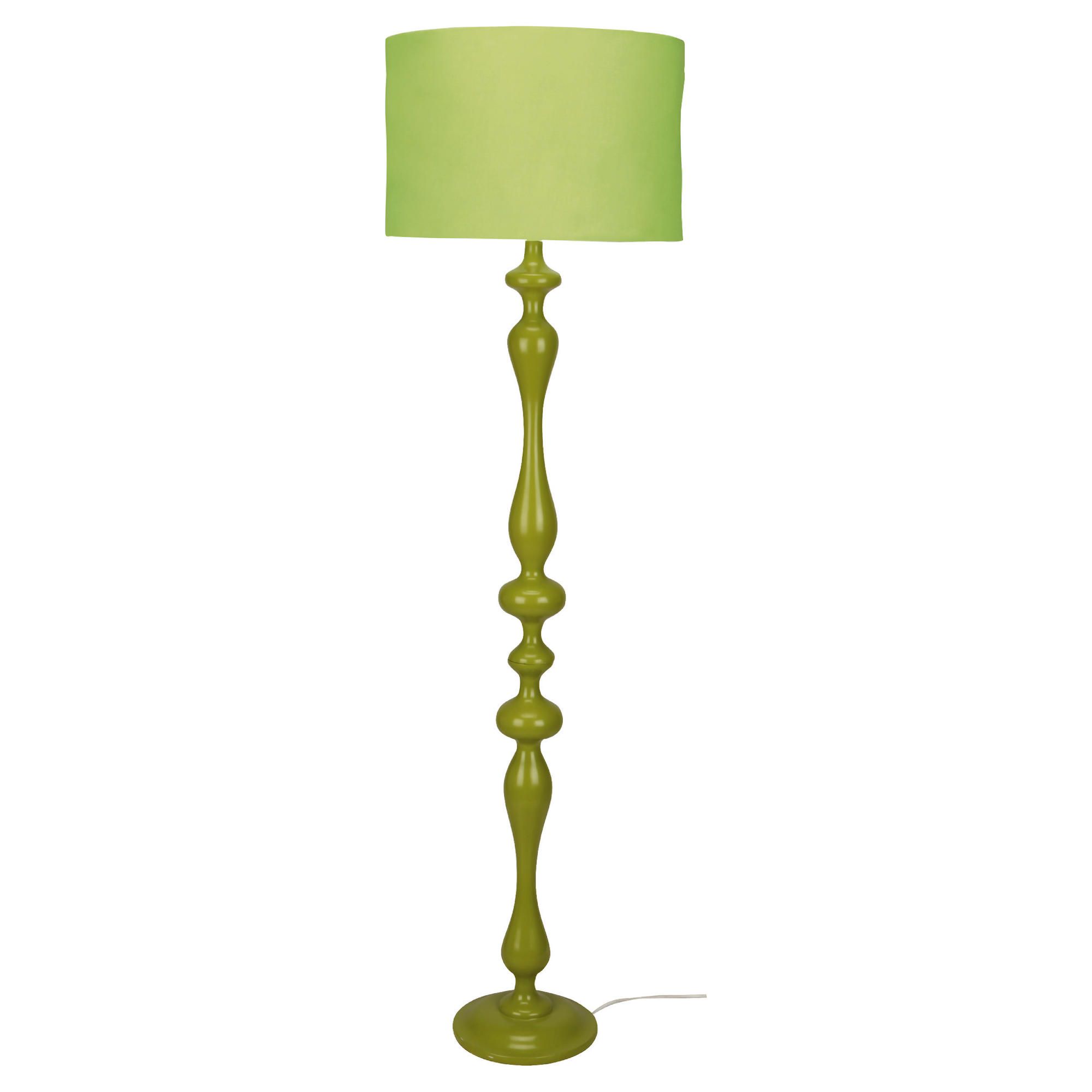 Tesco Spindle Floor Lamp, Lime Tesco Spindle Floor Lamp, Lime