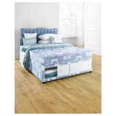Tesco Tufted Trizone Slidestore Divan Set, Double