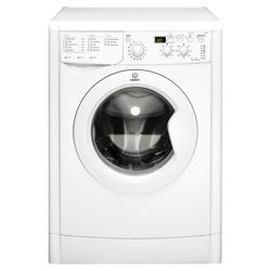 Indesit IWD7145 Washing Machine, 7kg Wash Load, 1400 RPM Spin, A Energy Rating. White