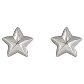 Sterling Silver Star Stud Earrings