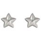 Sterling Silver Star Stud Earrings