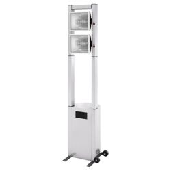 Enders Ecoline Brushed Stainless Steel Patio Heater