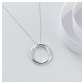 Sterling Silver 'O' Pendant