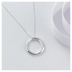 Sterling Silver 'O' Pendant