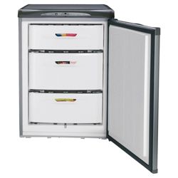 Hotpoint RZA34G Drawer Freezer, Freezer Capacity: 103 Litres, Energy Rating A, Width 59.8cm. Silver
