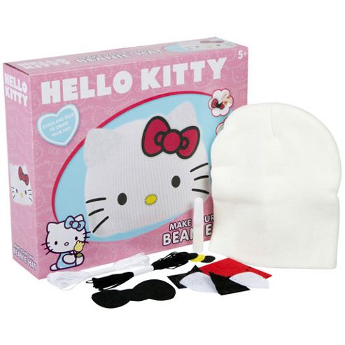 tesco  Beanie Hat beanie hat Kitty Hello Your Make Own