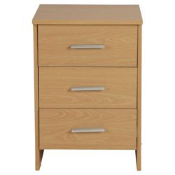Compton Bedside Chest, Beech-Effect