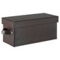 Faux Leather Cd Box