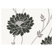 Arthouse Tilly Black and Cream Wallpaper