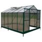 8 x 10 Aluminium & Polycarb Greenhouse