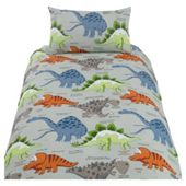 Tesco Kids Dinodippy Printed Duvet Set