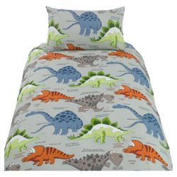 Tesco Kids Dinodippy Printed Duvet Set