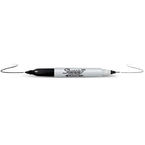 Image of Sharpie Twin Tip Marker - Black