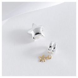Sterling Silver Star 2 Pack
