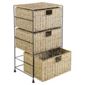 Seagrass 3 Drawer Tower