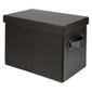 Faux Leather Medium Trunk