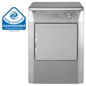 Beko DRVS62 Vented Tumble Dryer, 6 kg Load, C Energy Rating. Silver