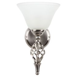 Tesco Lighting Signa Twisted Chrome Wall Fitting