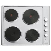 Beko HIZE64101X Stainless Steel Solid Plate Hob