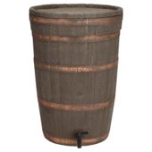 Strata 120L Oakwood effect water butt