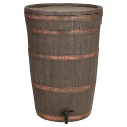 Strata 120L Oakwood effect water butt
