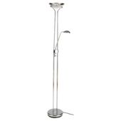 Tesco Lighting Mother And Child Floor Lamp, Chrome