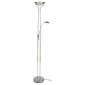 Tesco Lighting Mother And Child Floor Lamp, Chrome