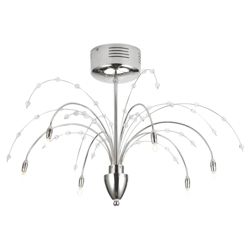 Tesco Lighting Chrome Hydra Ceiling Fitting